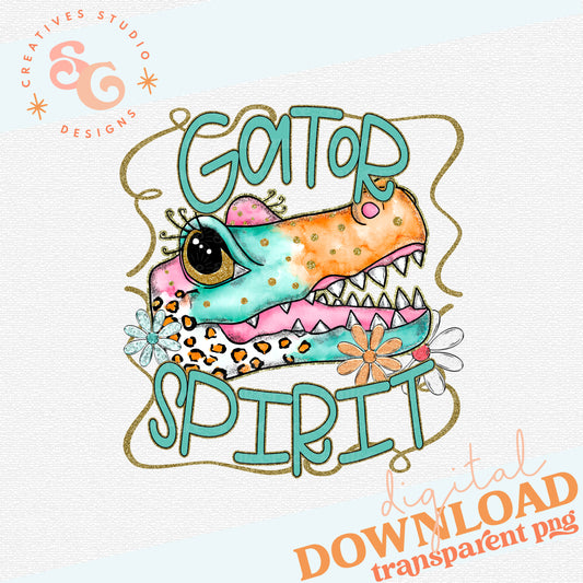 FUNKY RETRO SPIRIT GATOR