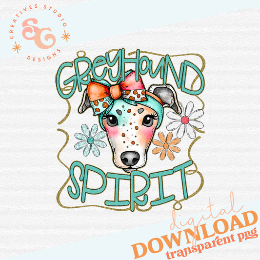 FUNKY RETRO SPIRIT GREYHOUND
