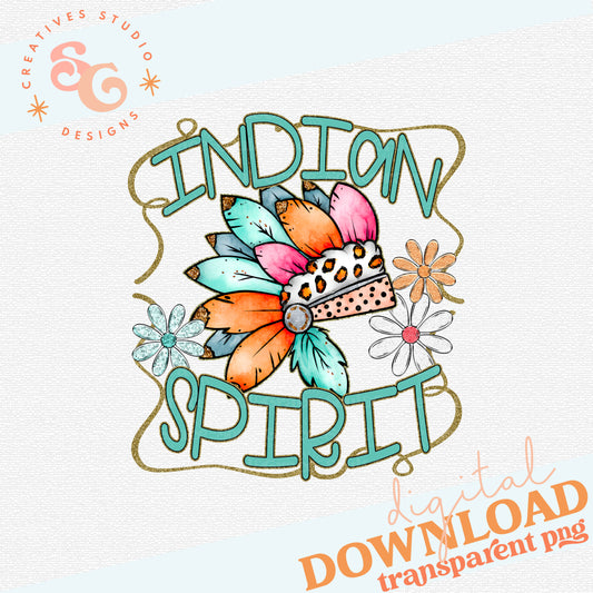 FUNKY RETRO SPIRIT INDIAN