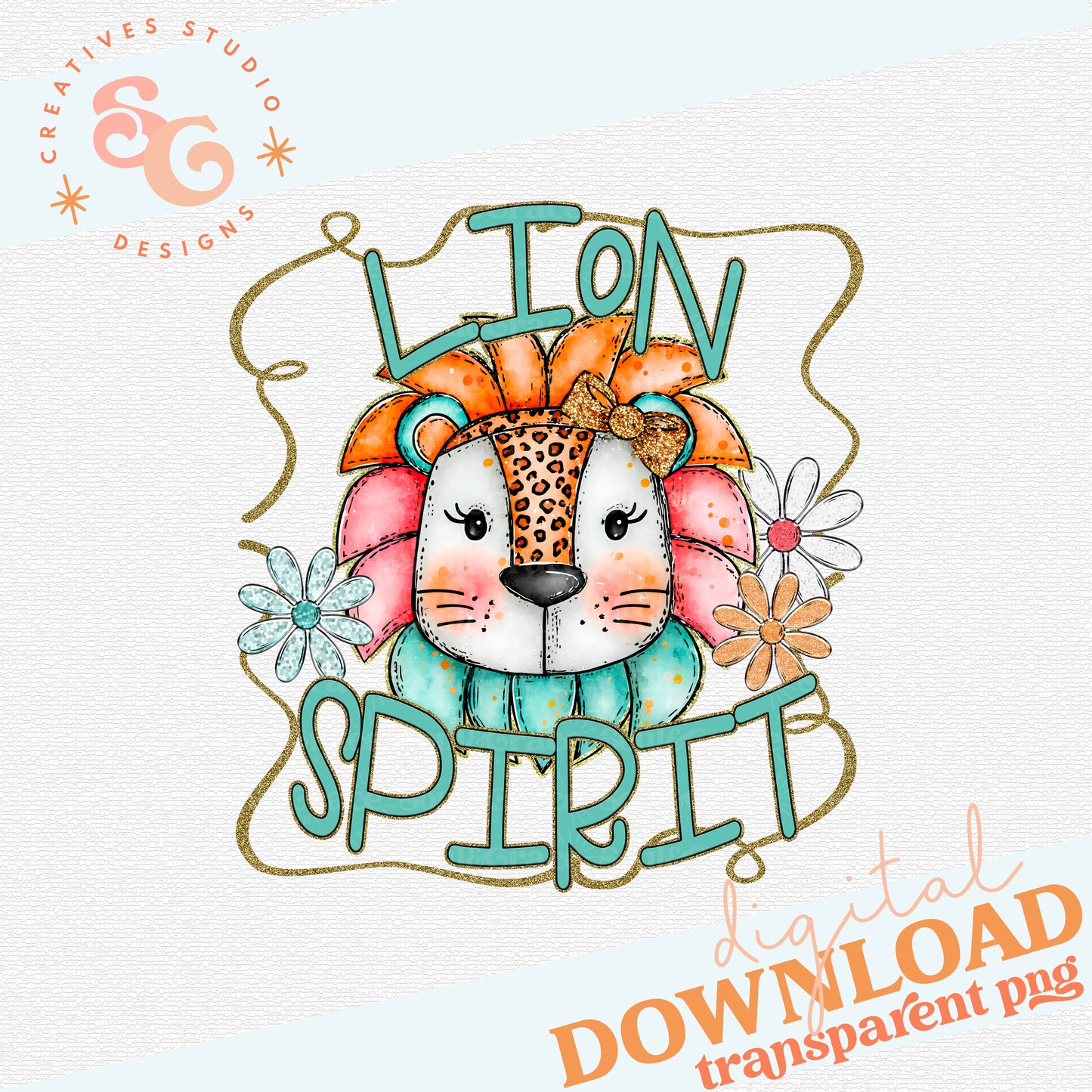 FUNKY RETRO SPIRIT LION