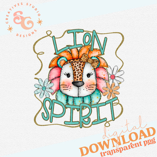 FUNKY RETRO SPIRIT LION