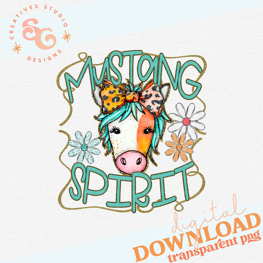 FUNKY RETRO SPIRIT MUSTANG