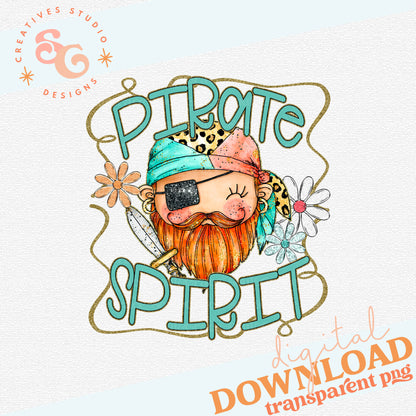 FUNKY RETRO SPIRIT PIRATE