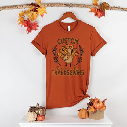 TURKEY FAMILY THANKSGIVING - CUSTOM