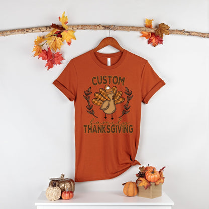TURKEY FAMILY THANKSGIVING - CUSTOM