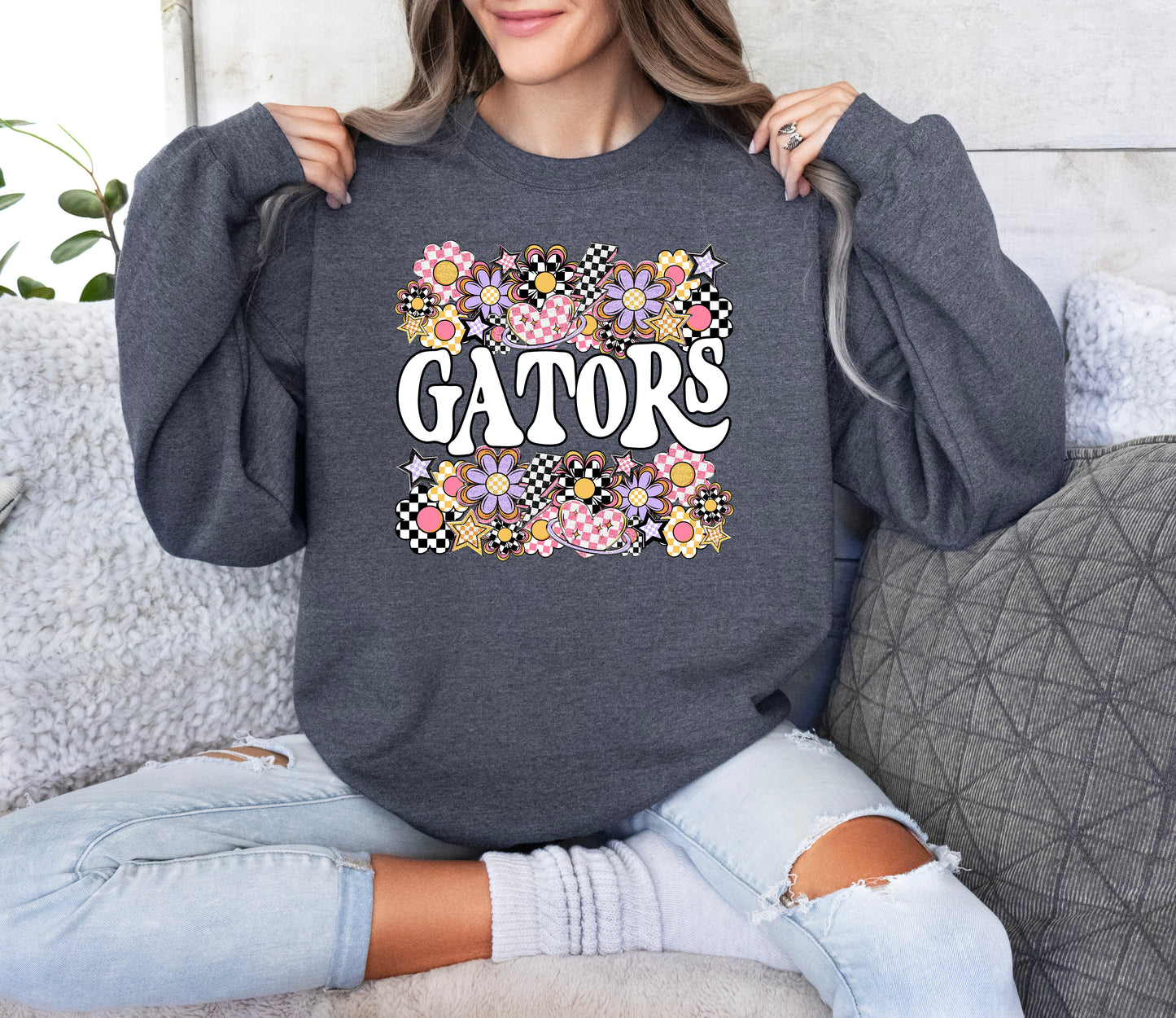 Funky Flowers Mascots GATORS