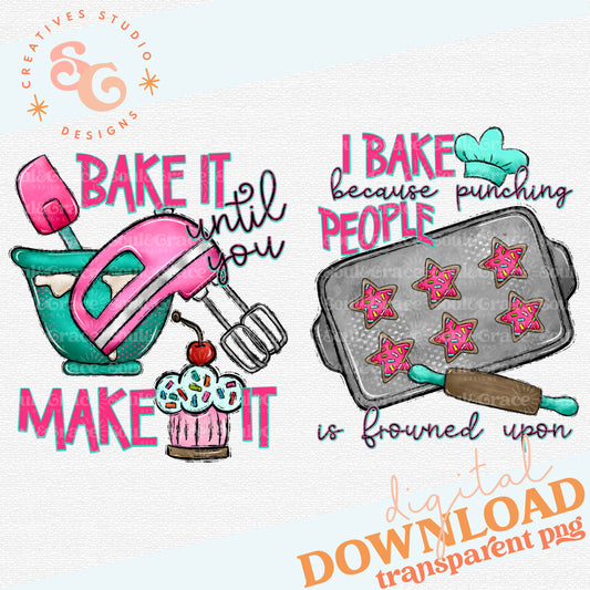 Funny Baking Tea Towel Set