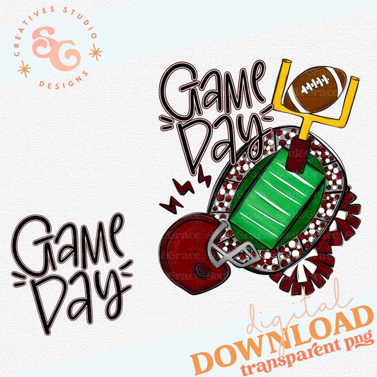 GAME DAY MAROON