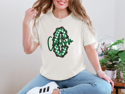 DAISY RUFFLE INITIAL CUSTOM