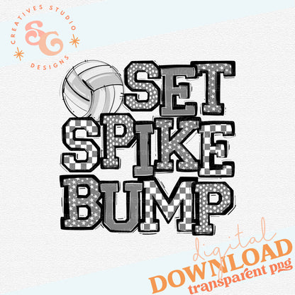 GRAY SET SPIKE BUMP