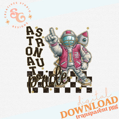 GRUNGE MASCOTS ASTRONAUT