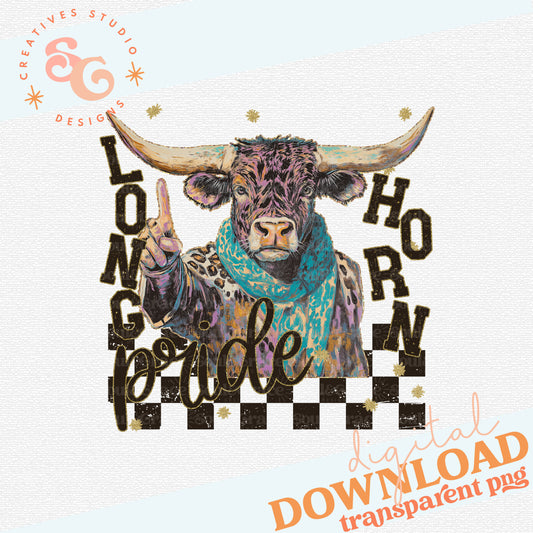GRUNGE MASCOTS LONGHORN