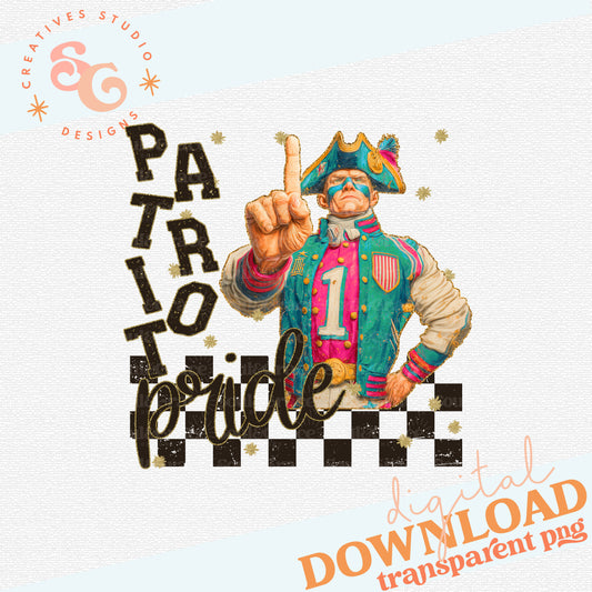 GRUNGE MASCOTS PATRIOT