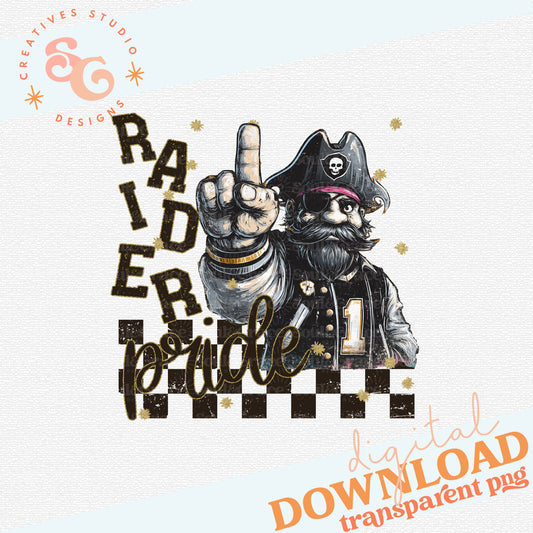 GRUNGE MASCOTS RAIDER