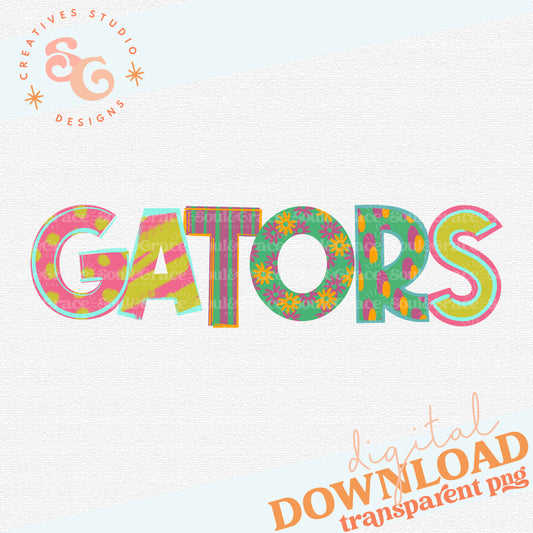 Gators Colorful