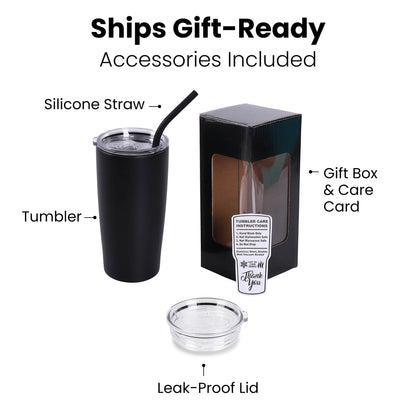 20 oz Classic Logo Tumbler | Full Color Custom Printing