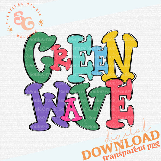 Jumping Jacks Mascots Greenwave