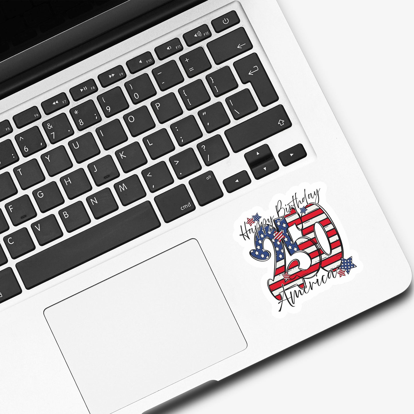 HAPPY BIRTHDAY AMERICA STICKER VINYL DECAL