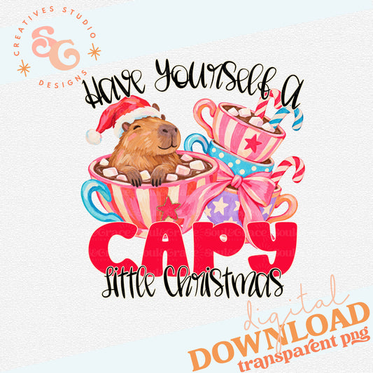 HAVE YOURSELF A CAPY LITTLE CHRISTMAS