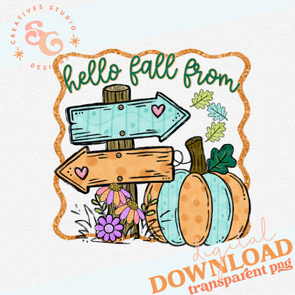 HELLO FALL FROM