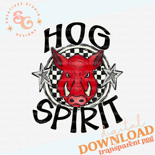 HOG MASCOT SPIRIT