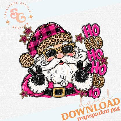 HO HO HO HOT PINK