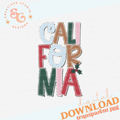 HOLLY JOLLY CALIFORNIA