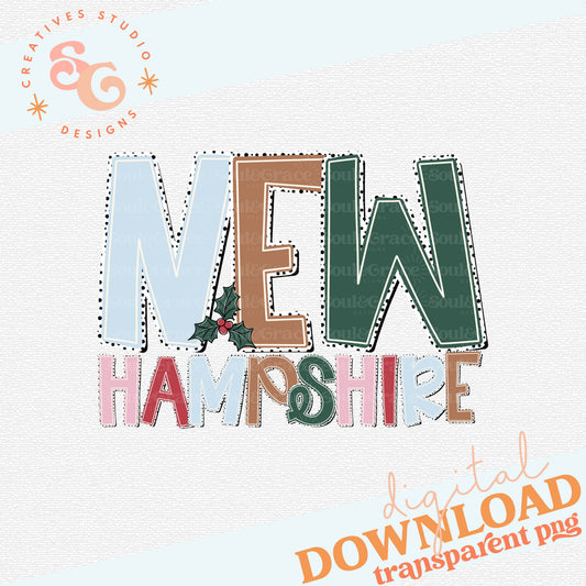 HOLLY JOLLY NEW HAMPSHIRE
