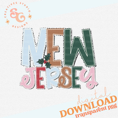 HOLLY JOLLY NEW JERSEY