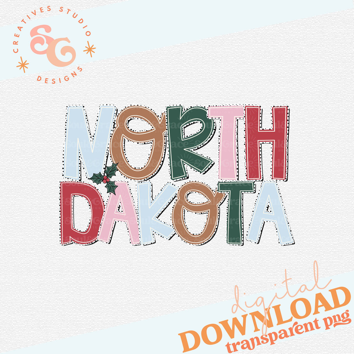 HOLLY JOLLY NORTH DAKOTA