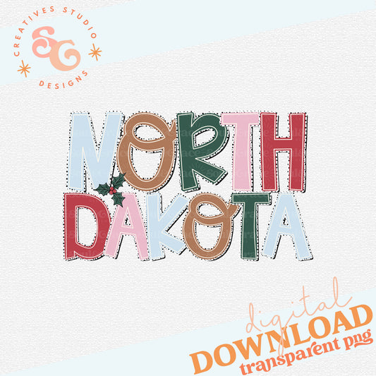 HOLLY JOLLY NORTH DAKOTA