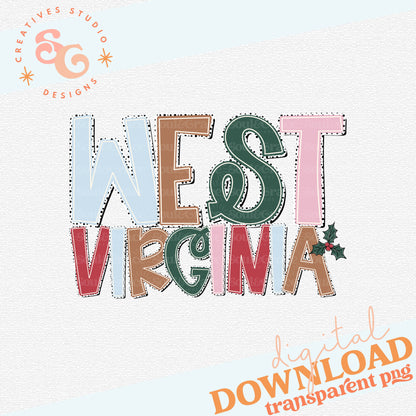 HOLLY JOLLY WEST VIRGINIA