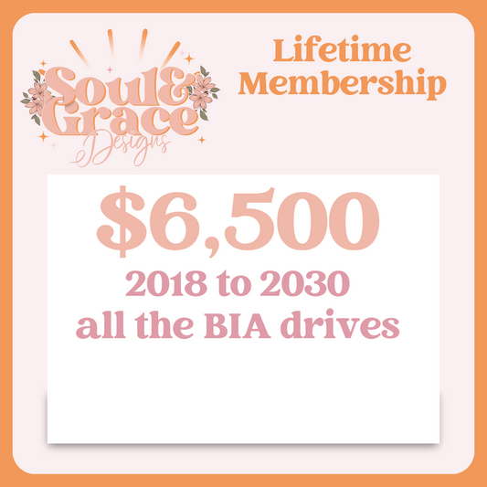 LIFETIME MEMBERSHIP DRIVE