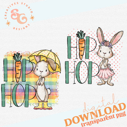 Hip Hop Bunnies - Boy & Girl Included