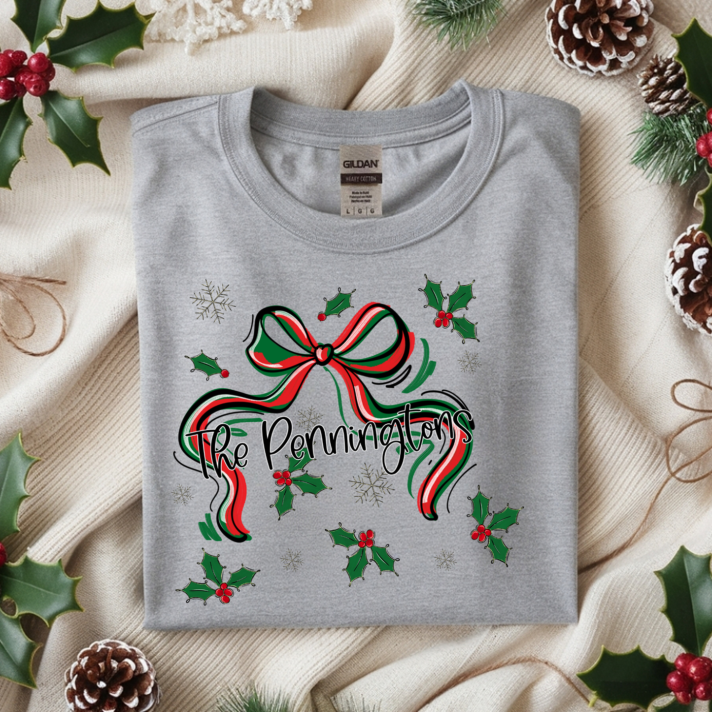 HOLLY AND BOW - CUSTOM