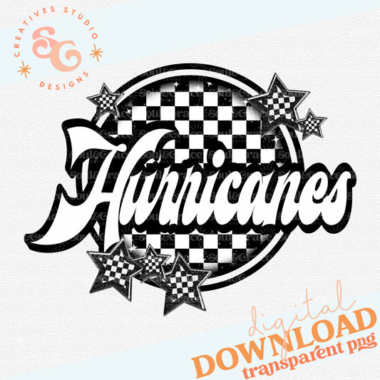 Hurricanes Checker Mascots
