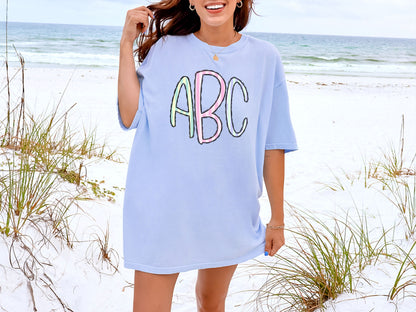 SUMMER STRIPE MONOGRAM - INDIVIDUAL SET OR SET OF 3