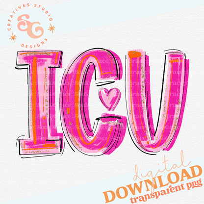 ICU Pretty in Pink