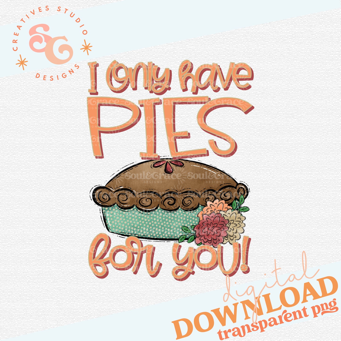 I Only Have Pies for You Tea Towel