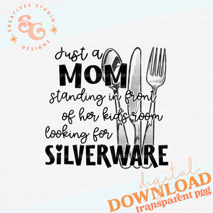 Just a Mom Looking for Silverware