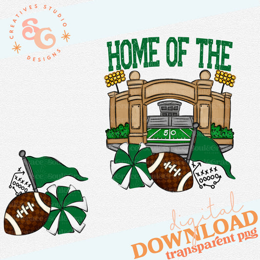 KELLY GREEN HOME OF THE STADIUMS