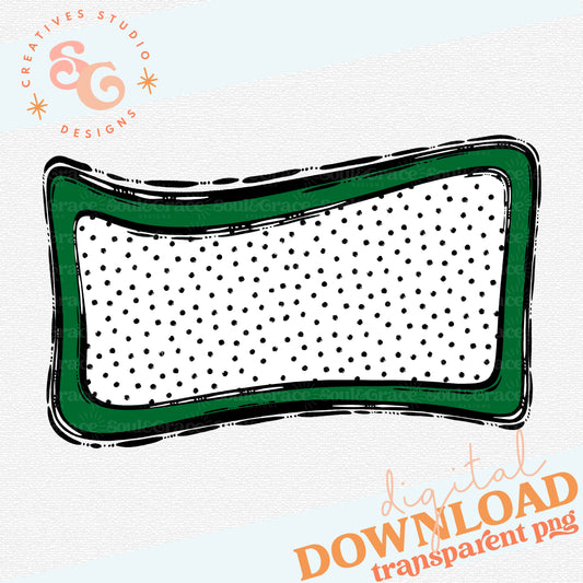 KELLY GREEN PLAY BALL PATCH