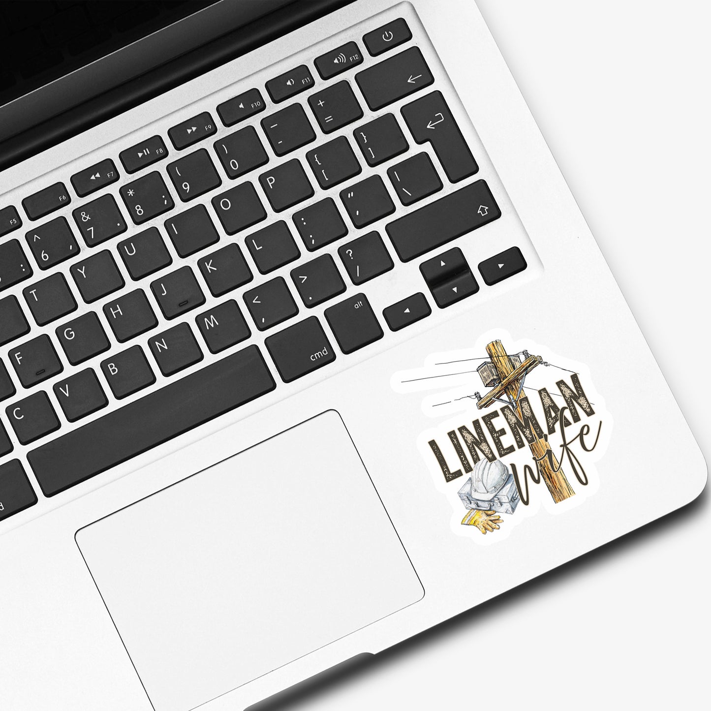 LINEMAN WIFE STICKER VINYL DECAL