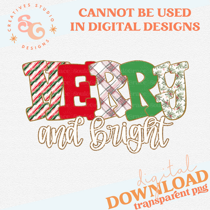 MERRY AND BRIGHT CANDY CANE WISHES