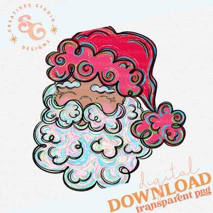 PAINTED SANTA