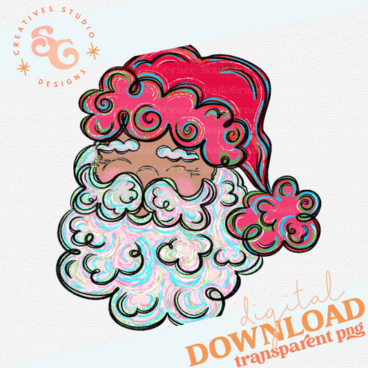 PAINTED SANTA