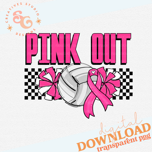PINK OUT VOLLEYBALL