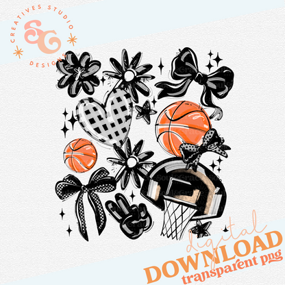 BLACK PLAY BALL BASKETBALL COLLAGE