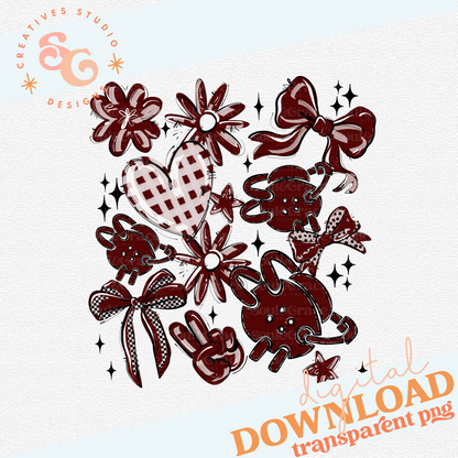 MAROON PLAY BALL WRESTLING COLLAGE