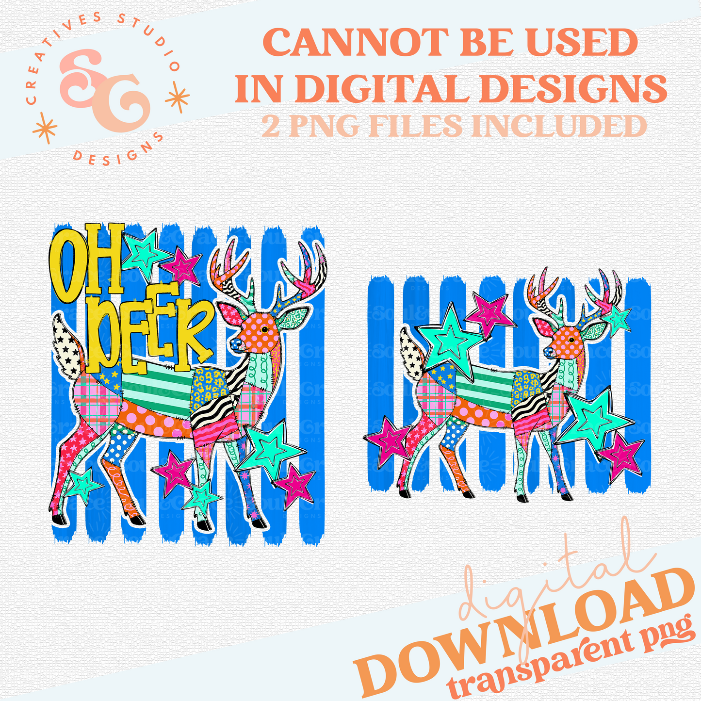 QUILTED OH DEER WITH POCKET